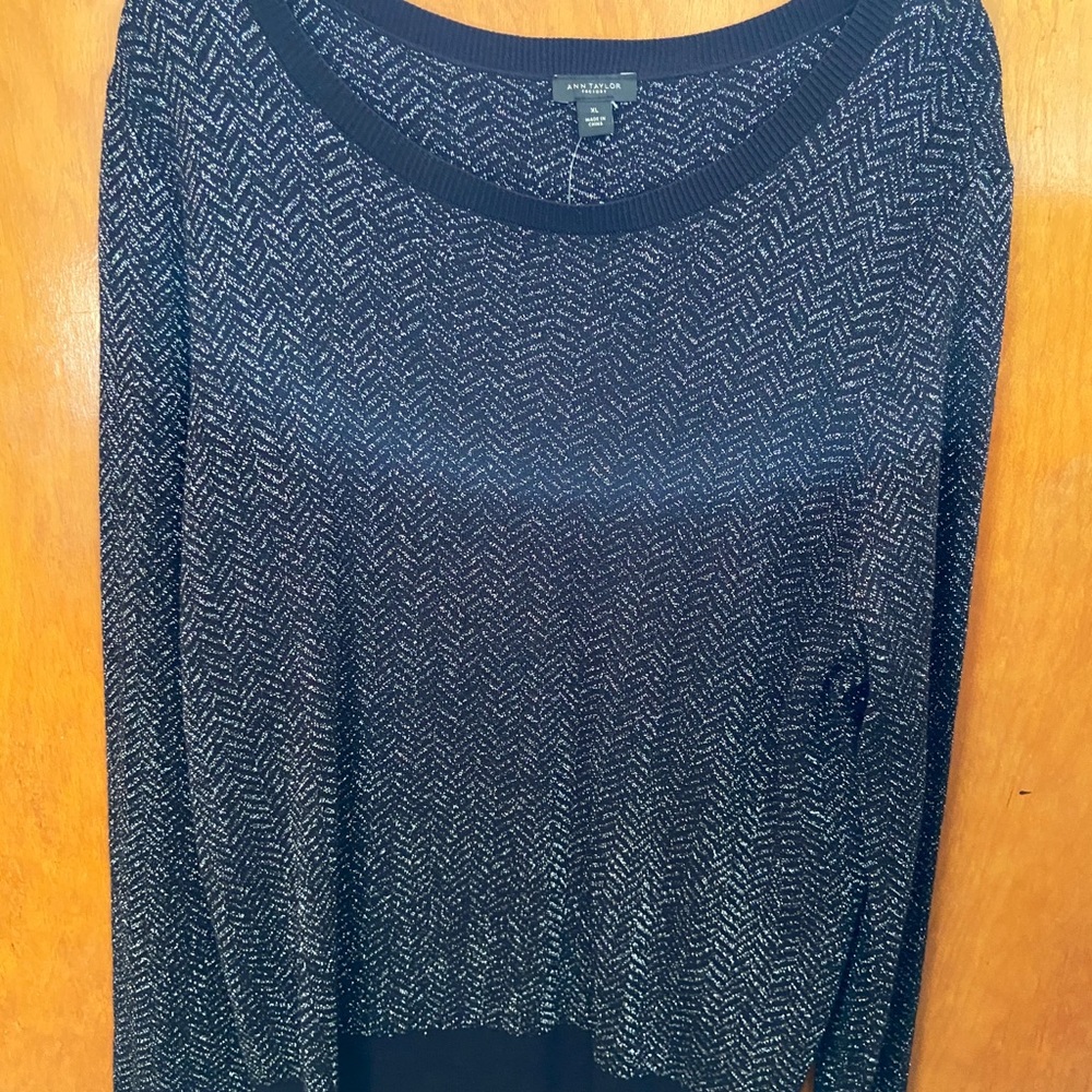 NWT Ann Taylor Factory Sweater XL